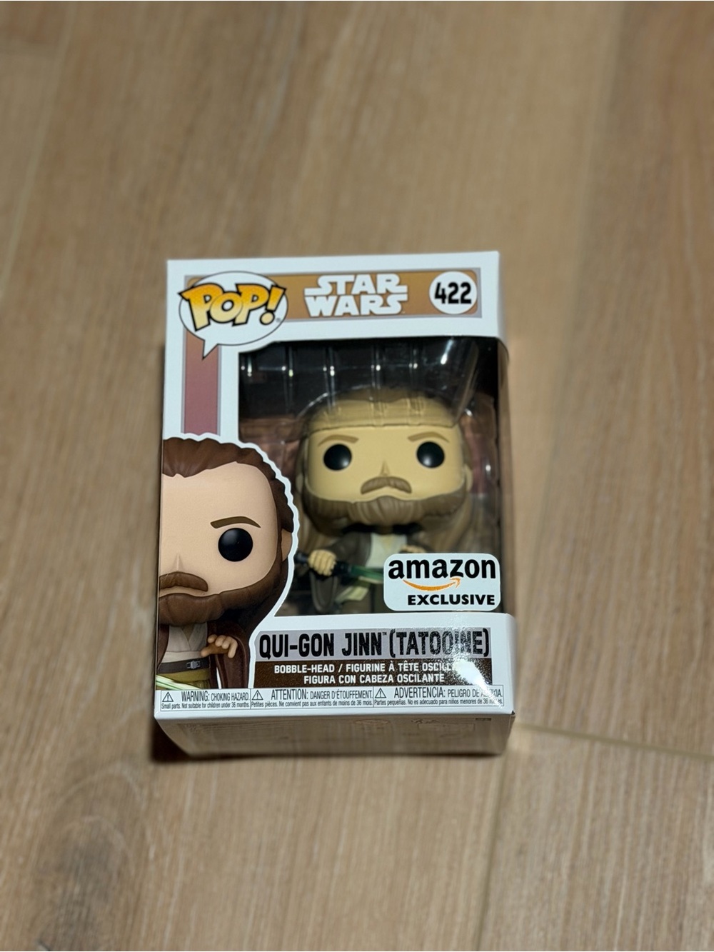 Funko Pop! Star Wars Qui-Gon Jinn (Tatooine) #422